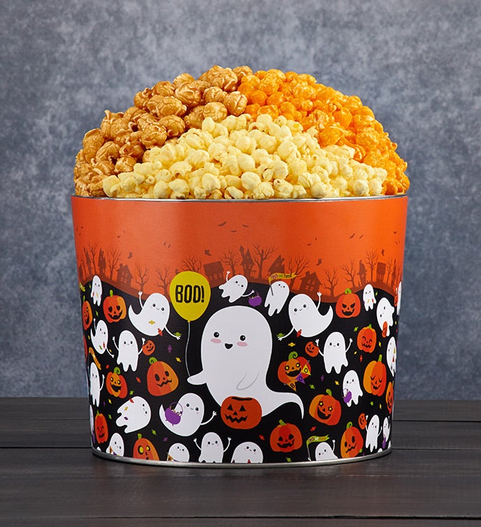 2 Gal. Boo to You Halloween 3-Way Tin